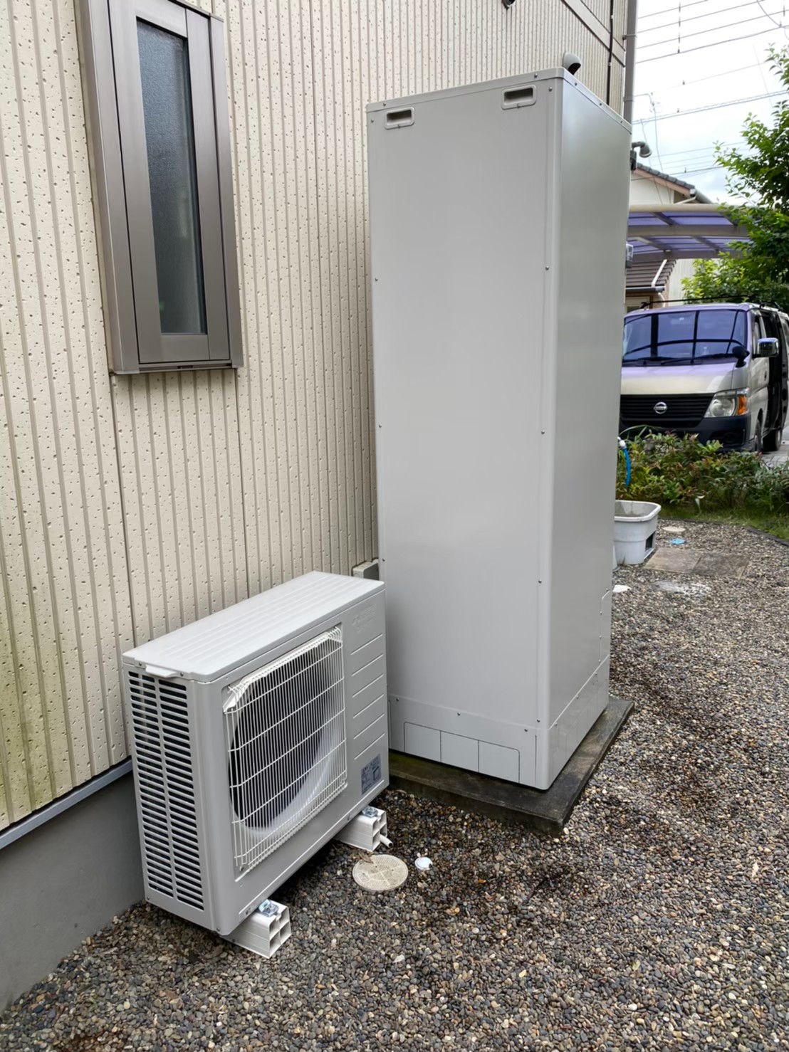 神奈川県伊勢原市伊勢原エコキュート交換工事M様
